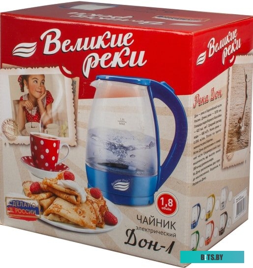 Электрочайник Великие Реки Дон-1 (белый)
