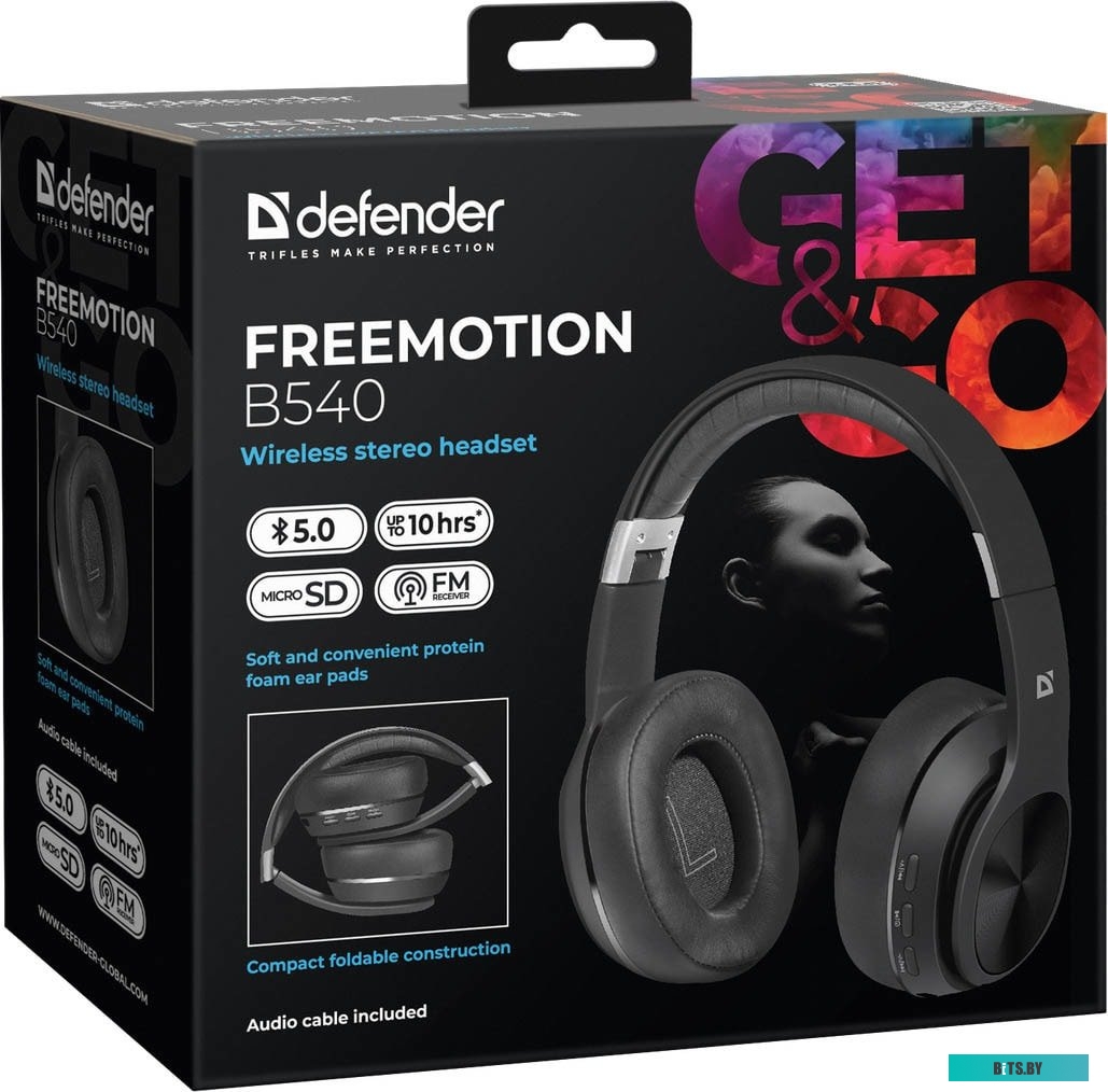 Наушники (Гарнитура) Defender FreeMotion B540 <63540>