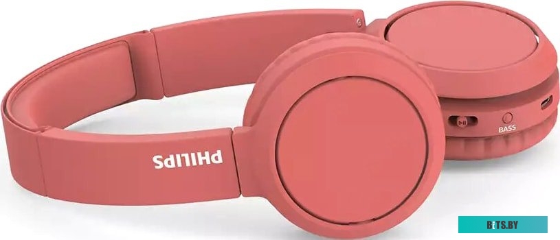 Наушники (Гарнитура) Philips TAH4205RD/00