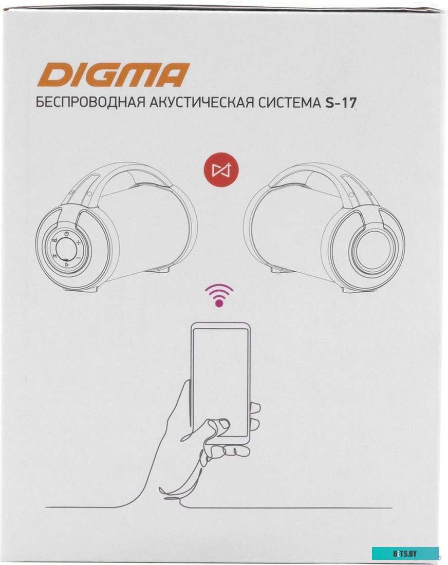 Беспроводная колонка Digma S-17 <1398376>