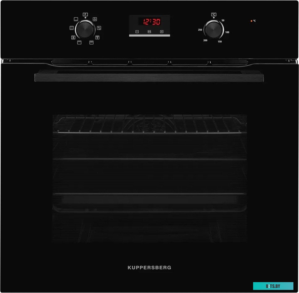 HM 629 Black Встраиваемый духовой шкаф/ 60 см, 70 л, 9 режимов, гидролизная очистка, черный