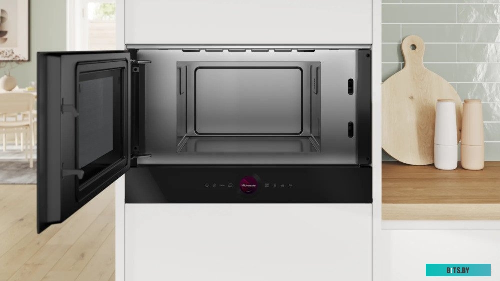 BFL9221B1 Микроволновая печь Bosch BFL9221B1, встраиваемая, 21л, 900Вт, черный
