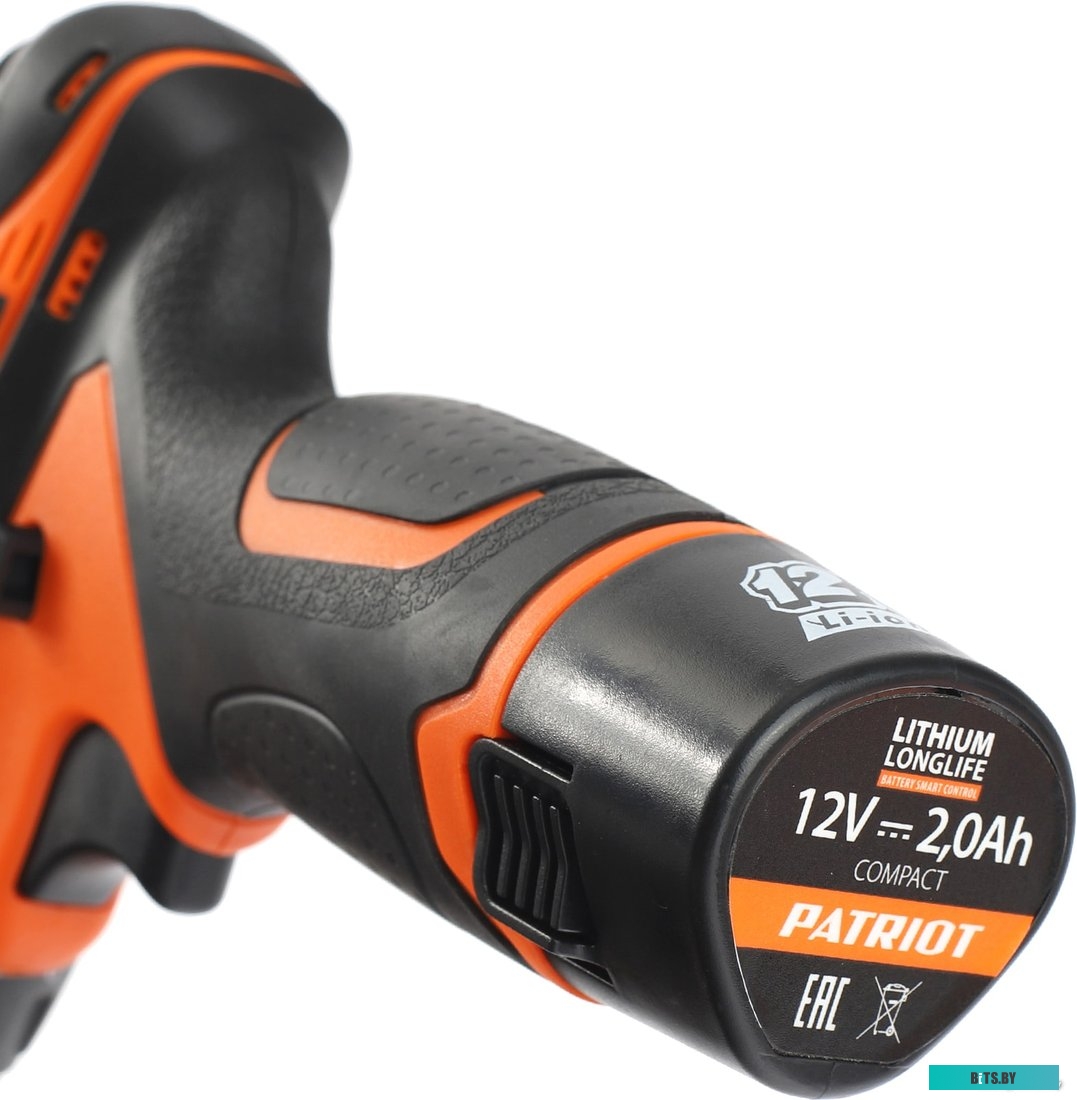 Дрель-шуруповерт Patriot BR 115Li 180201115 (с 2-мя АКБ, кейс)