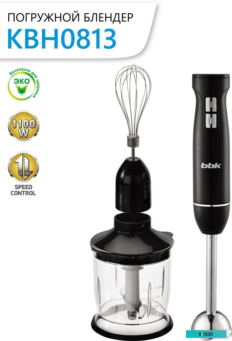 KBH0812/W Блендер BBK KBH0812 STEEL/WHITE