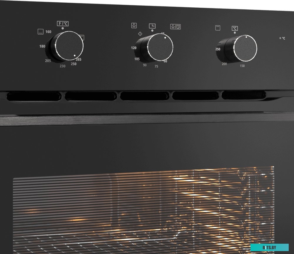 КА-00016903 Духовой шкаф Газовый Maunfeld MOGS703B2 черный