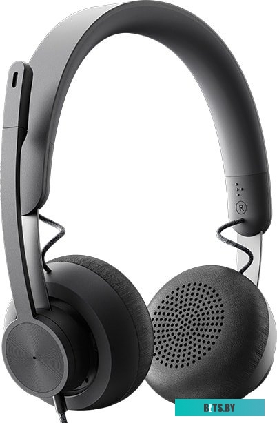 Наушники (Гарнитура) Logitech Zone Wired MS <981-000870>