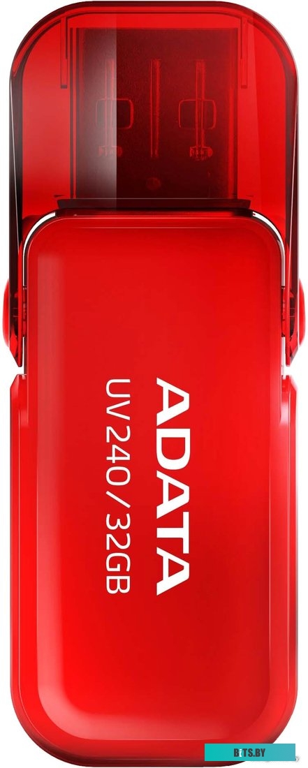 USB накопитель (Флешка) ADATA UV240 32GB (красный) <AUV240-32G-RRD>