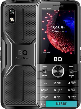 Мобильный телефон BQ 2842 Disco Boom черный/желтый