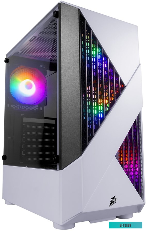 Корпус 1stPlayer Firerose F3-A (белый) <F3-A-WH-4F1>