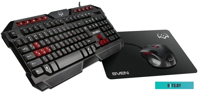 Комплект (Клавиатура + мышь с ковриком) SVEN GS-9200