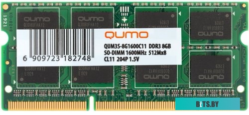 Модуль памяти QUMO QUM3S-8G1600C11