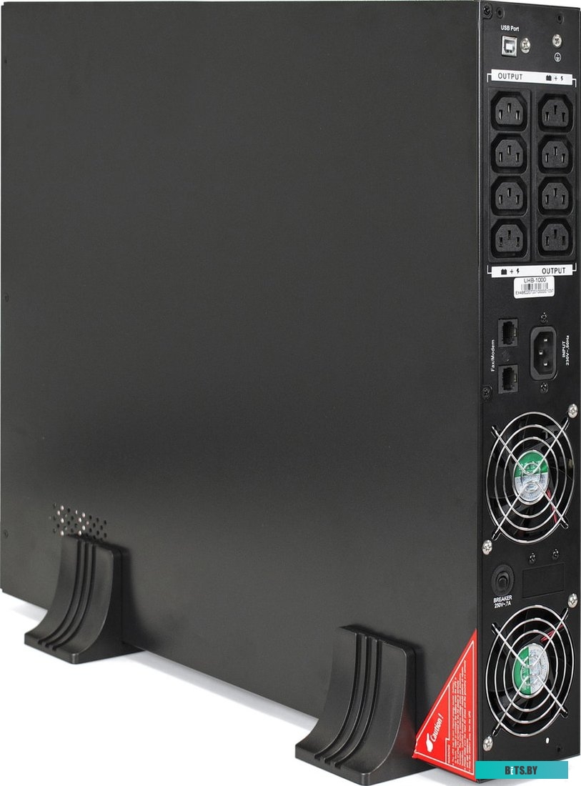 Источник бесперебойного питания (ИБП) ExeGate SinePower UHB-1000.LCD.AVR.C13.RJ.USB.2U <EP285642RUS>