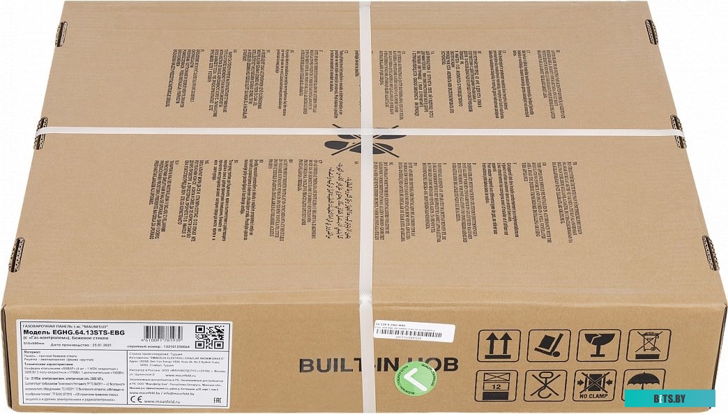 КА-00012978 Духовой шкаф MAUNFELD EOGC604B,  черный