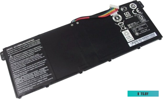 Аккумулятор (батарея) AC14B8K для ноутбуков Acer 15.2В, 3220мАч (оригинал)