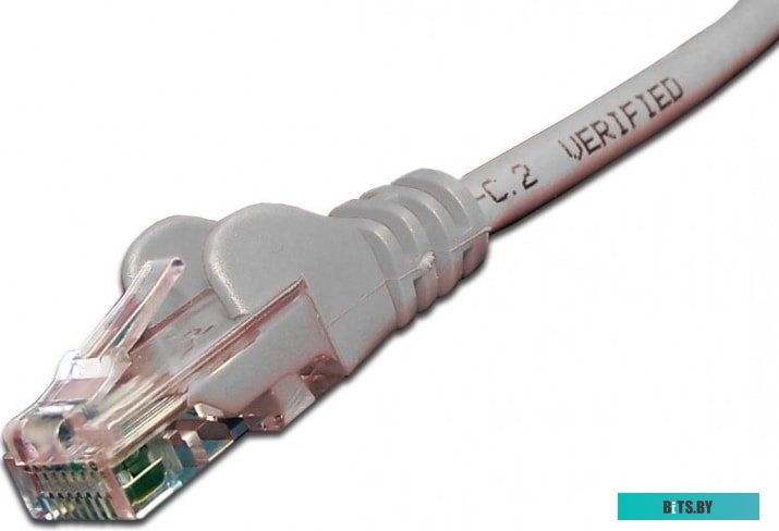 Кабель Lanmaster LAN-PC45/U6-0.5-GY