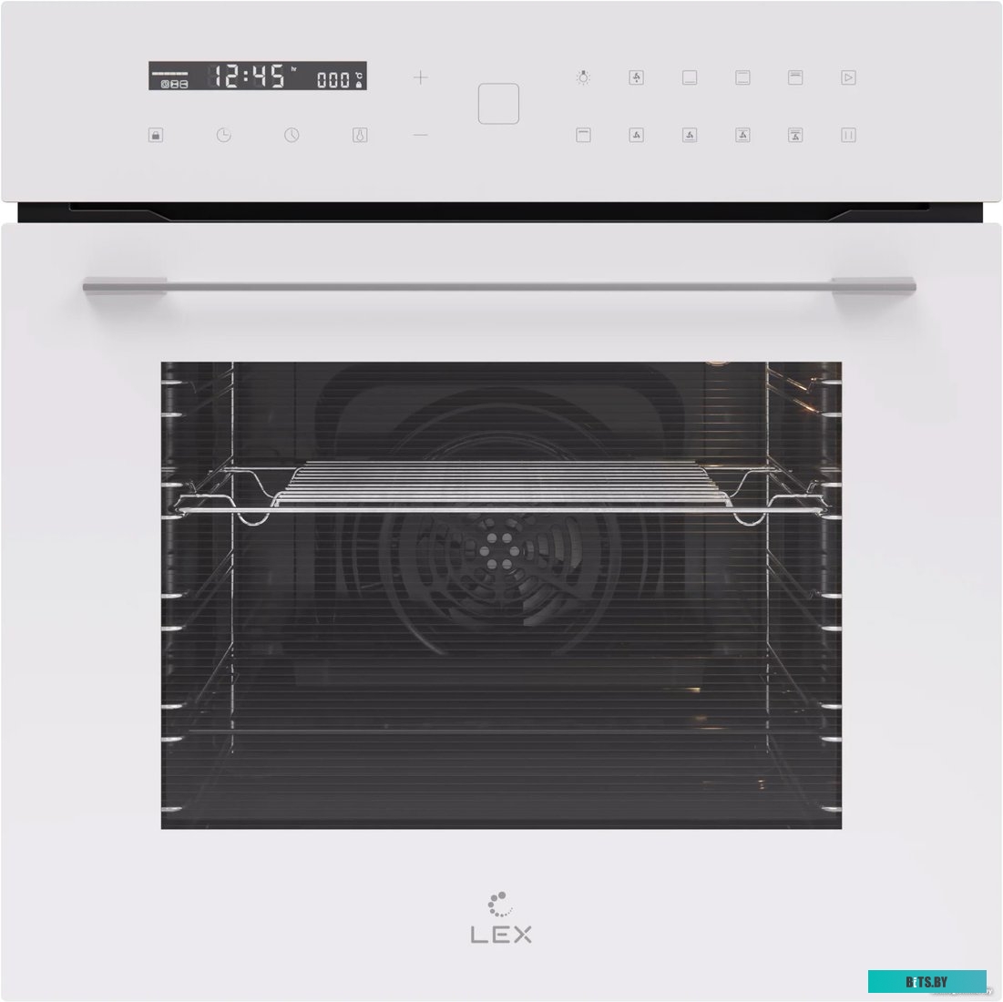 CHAO000413 Духовой шкаф Электрический Lex EDS 101 WH белый/нержавеющая сталь