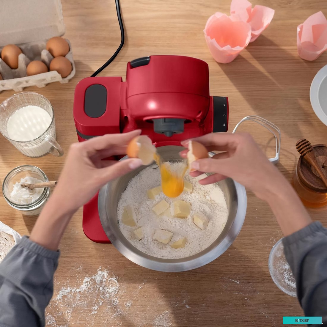 MUMS2ER01 Кухонный комбайн Bosch MUMS2ER01 красный