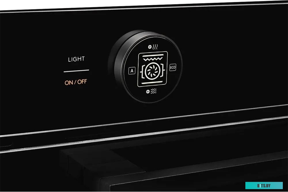 HT 612 Black Встраиваемый духовой шкаф/ ШхВхГ: 59.5х59.6х56.5 см, 72 л, А+, гидролизная очистка, черный цвет