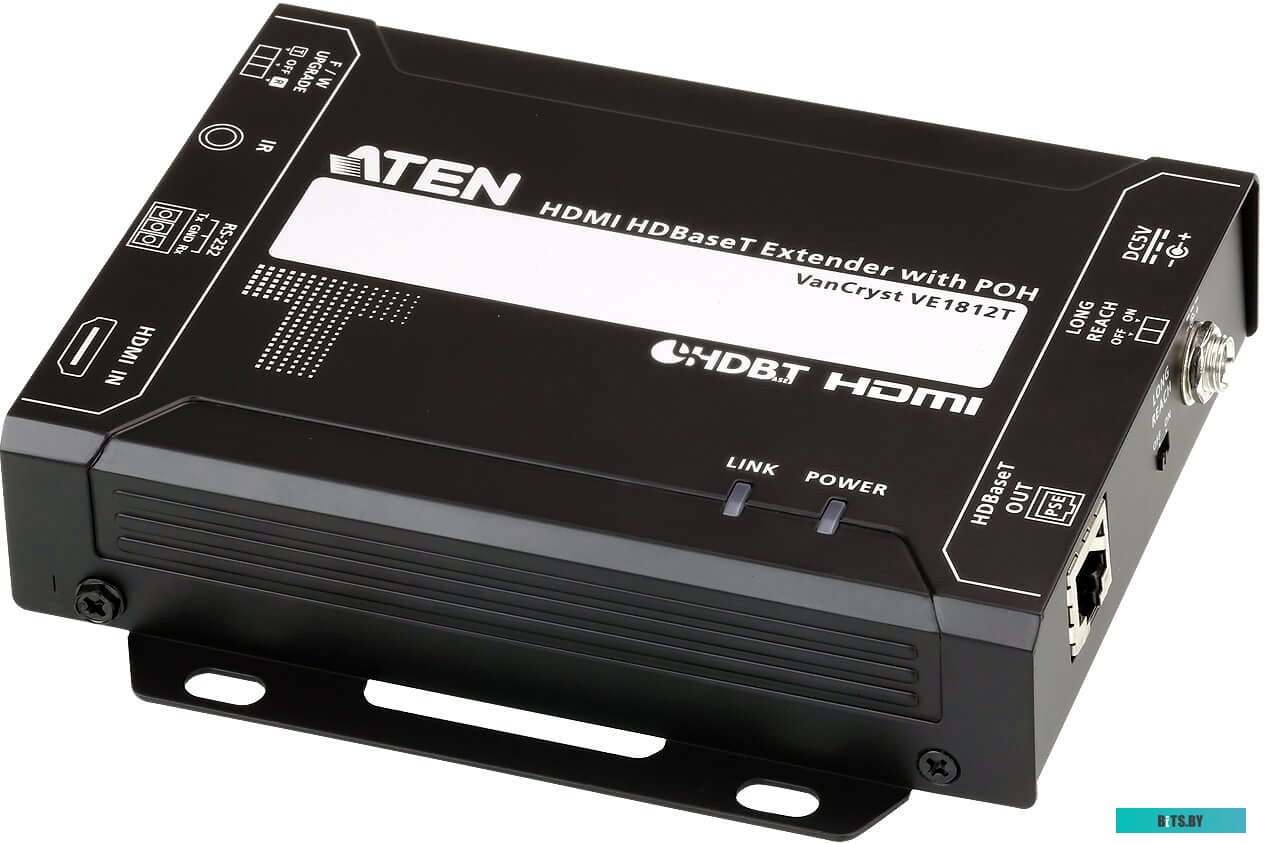 VE1812-AT-G Видеоудлинитель ATEN VE1812-AT-G (HDMI, Cat.5e, 150 м, Power over HDBaseT)