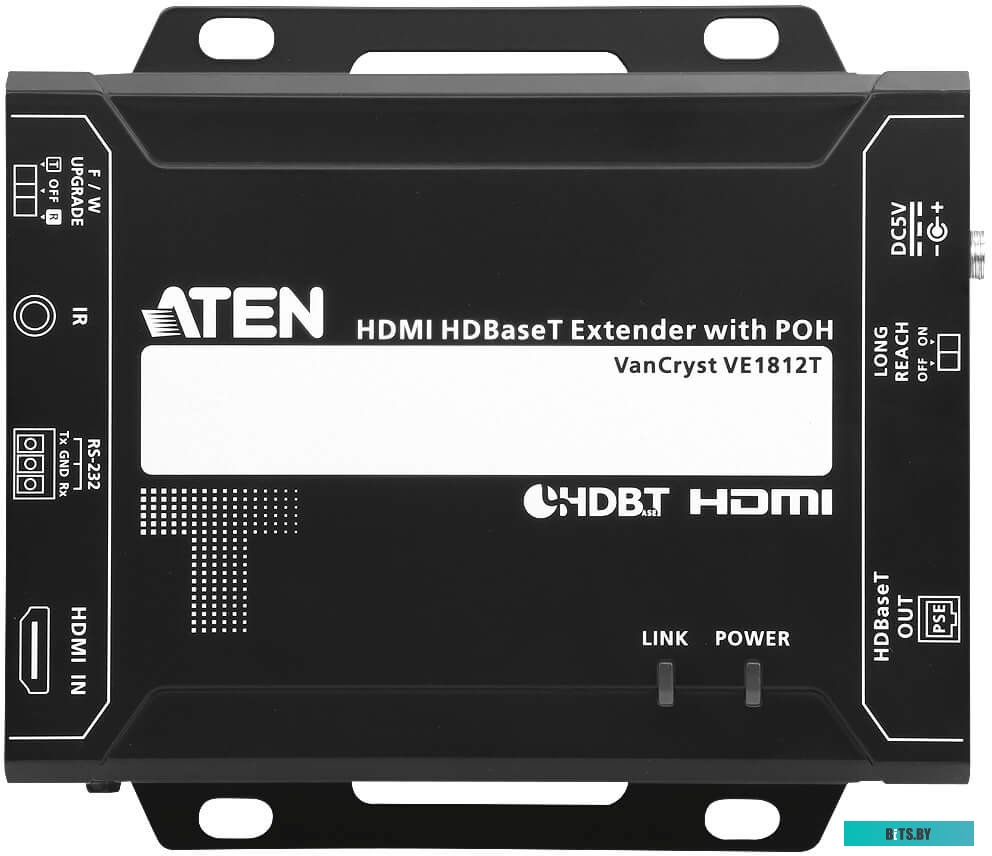 VE1812-AT-G Видеоудлинитель ATEN VE1812-AT-G (HDMI, Cat.5e, 150 м, Power over HDBaseT)