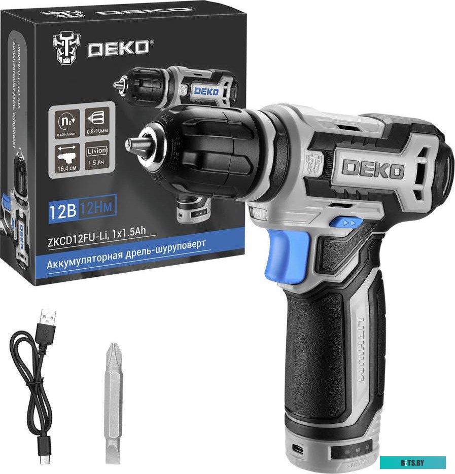 063-4141 6971674992745 Deko ZKCD12FU-Li 063-4141 (с 1-им АКБ)