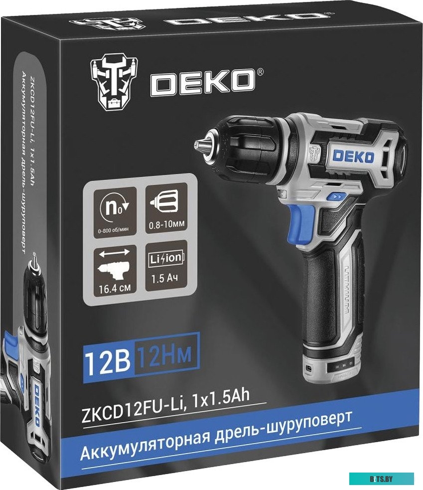 063-4141 6971674992745 Deko ZKCD12FU-Li 063-4141 (с 1-им АКБ)