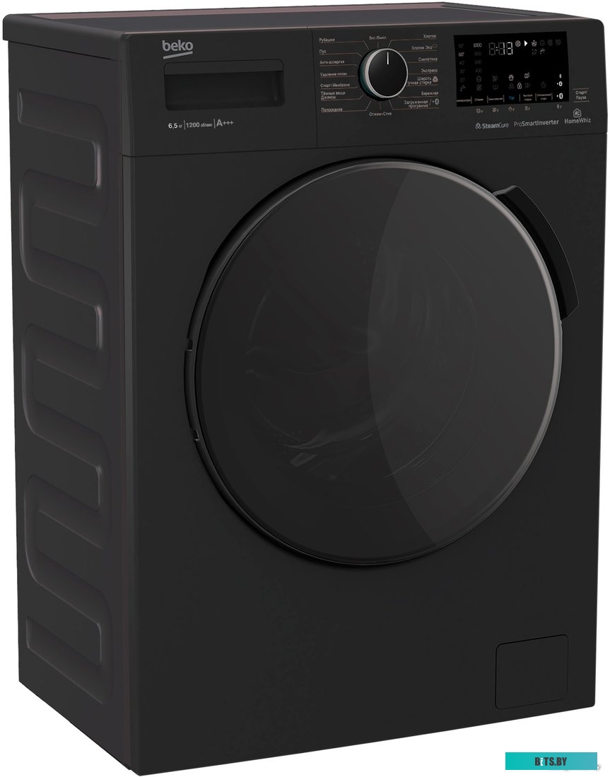 WSPE6H616A Стиральная машина Beko WSPE6H616A класс: A+++ загр.фронтальная макс.:6.5кг антрацит
