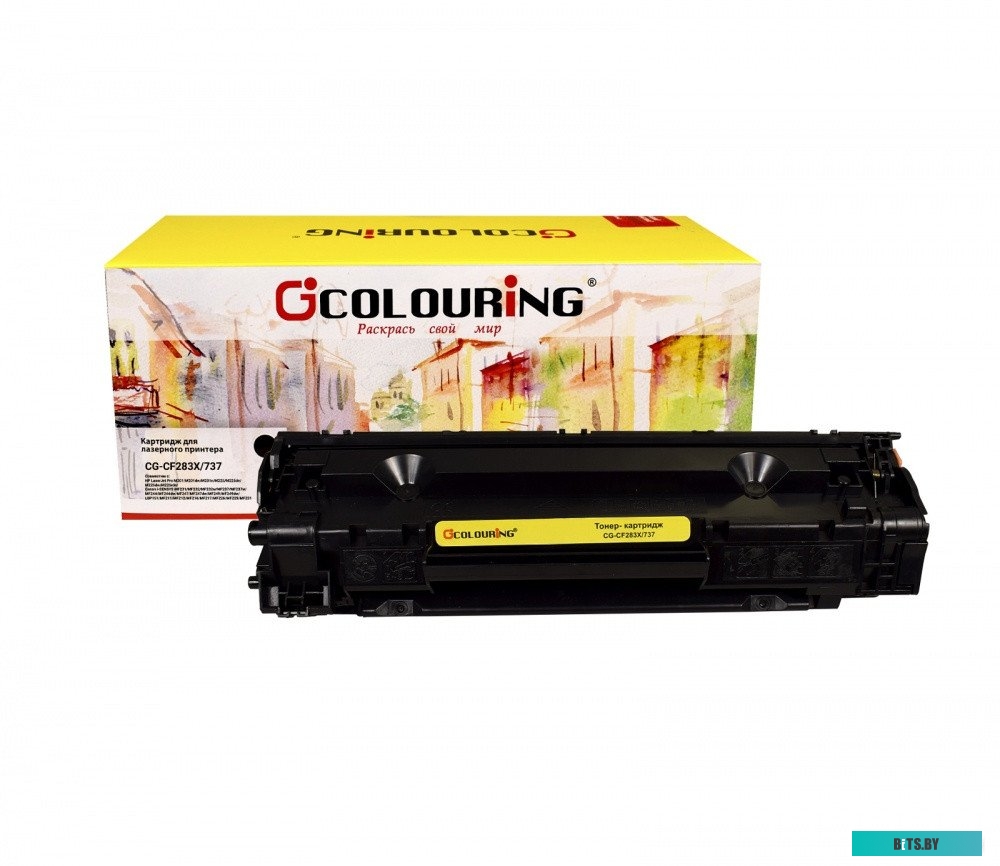 Тонер-картридж Colouring CG-CF283X/737 CF283X