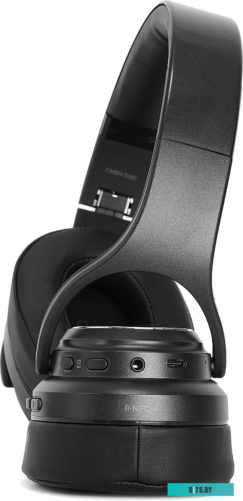 Наушники (Гарнитура) CrownMicro CMBH-5050 (черный) <CMBH-5050 BLACK>