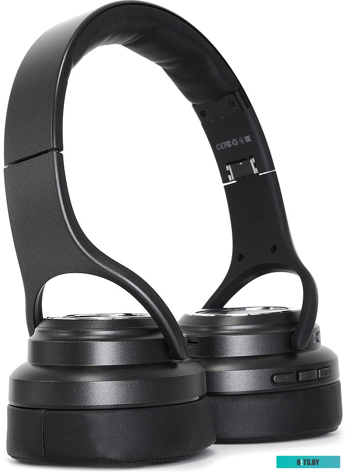 Наушники (Гарнитура) CrownMicro CMBH-5050 (черный) <CMBH-5050 BLACK>