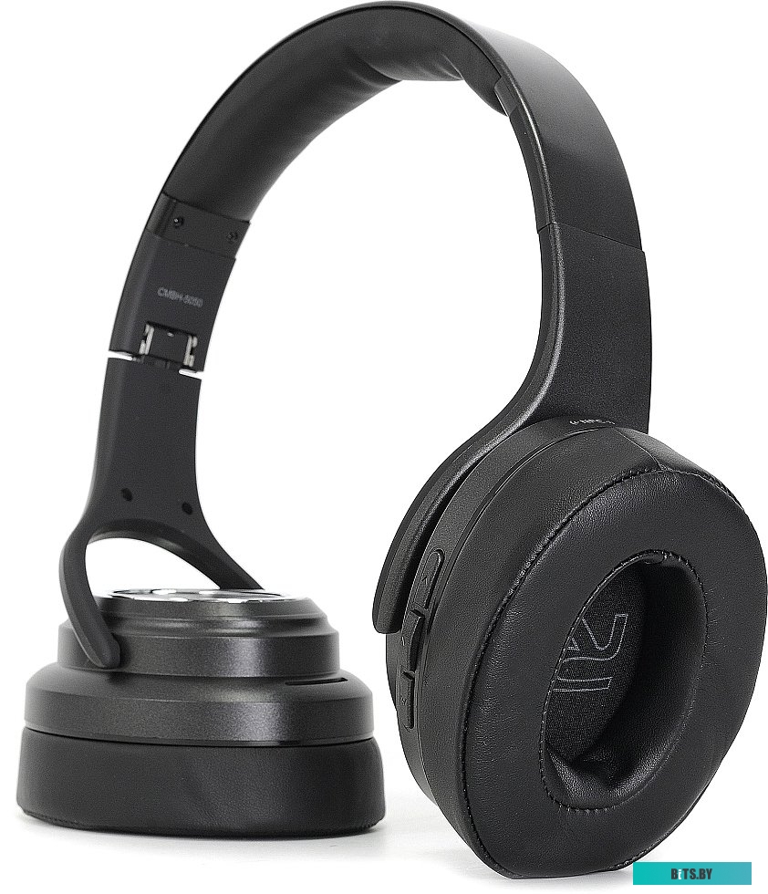 Наушники (Гарнитура) CrownMicro CMBH-5050 (черный) <CMBH-5050 BLACK>
