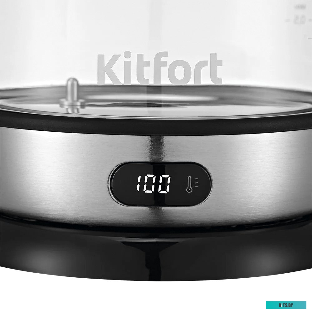 КТ-9155 Отпариватель напольный KitFort КТ-9155,  белый  / черный