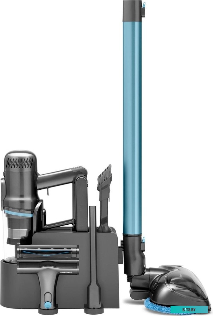 T12 Home Rinse 415Вт Пылесос моющий Puppyoo T12 Home Rinse 415Вт серый/серый