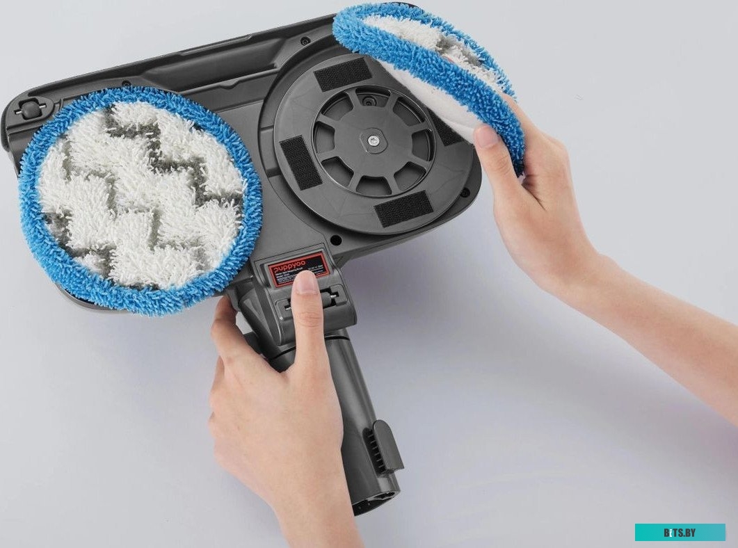 T12 Home Rinse 415Вт Пылесос моющий Puppyoo T12 Home Rinse 415Вт серый/серый