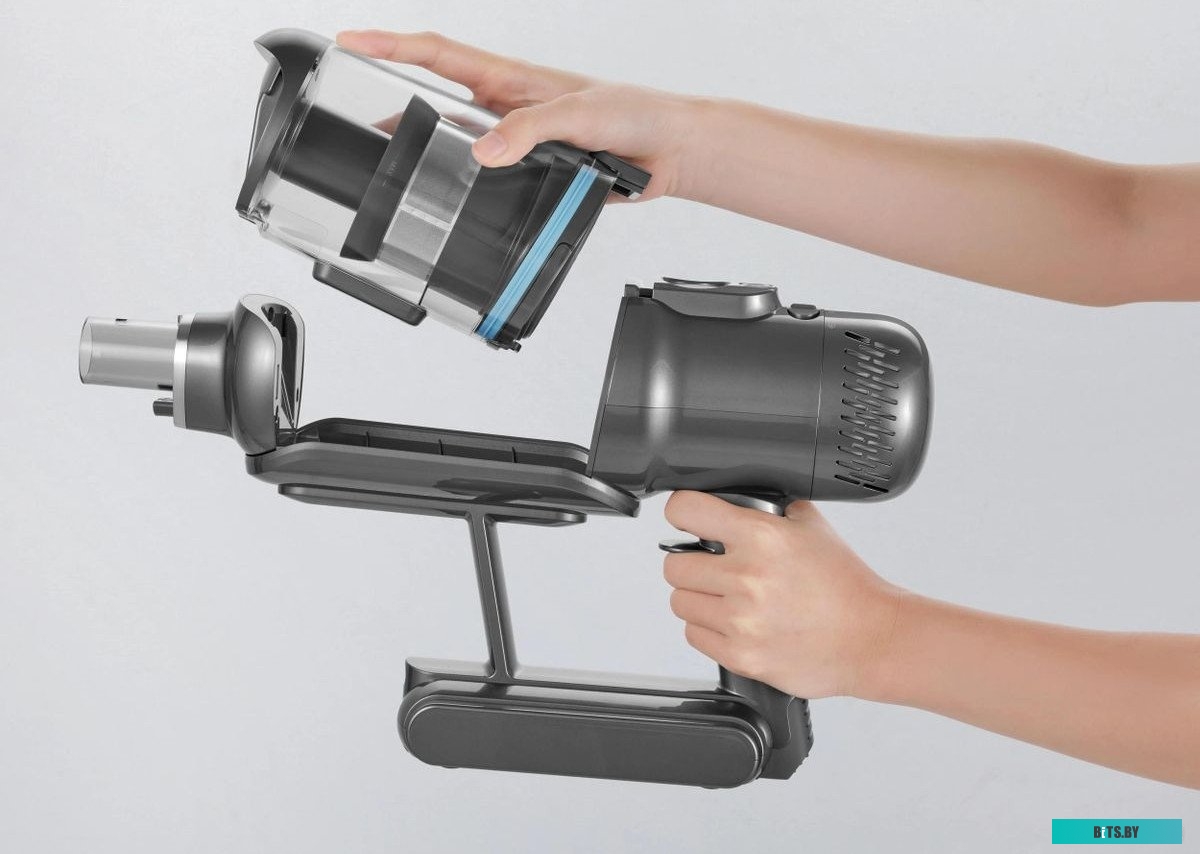 T12 Home Rinse 415Вт Пылесос моющий Puppyoo T12 Home Rinse 415Вт серый/серый