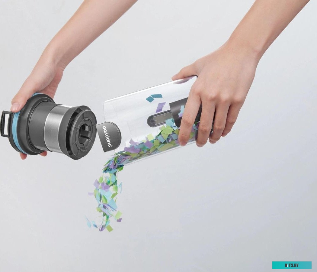 T12 Home Rinse 415Вт Пылесос моющий Puppyoo T12 Home Rinse 415Вт серый/серый