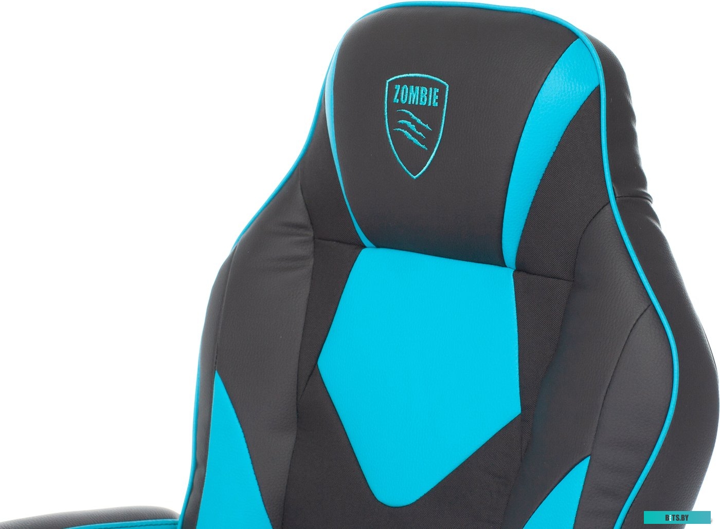 Кресло Zombie Game 17 (черный/голубой) <ZOMBIE GAME 17 BLUE>
