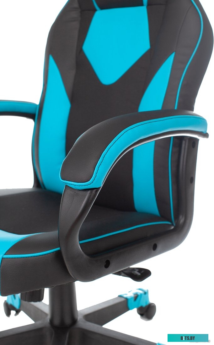 Кресло Zombie Game 17 (черный/голубой) <ZOMBIE GAME 17 BLUE>