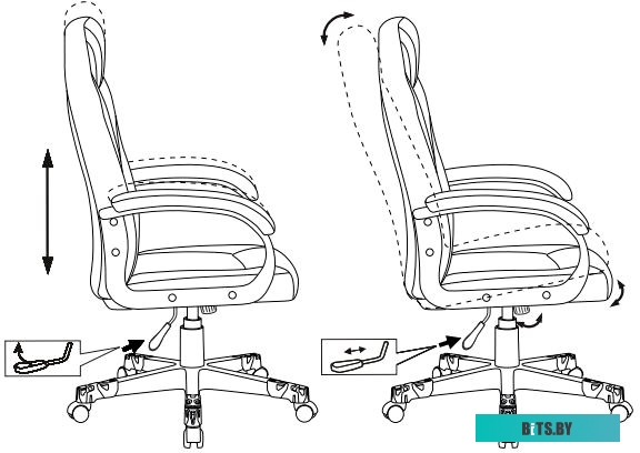 Кресло Zombie Game 17 (черный/голубой) <ZOMBIE GAME 17 BLUE>