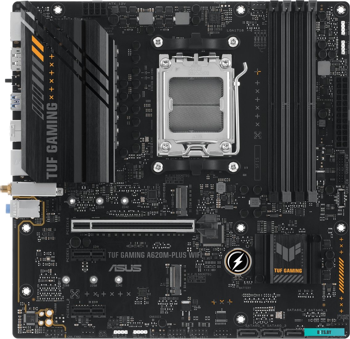 Материнская плата ASUS TUF Gaming A620M-Plus WiFi