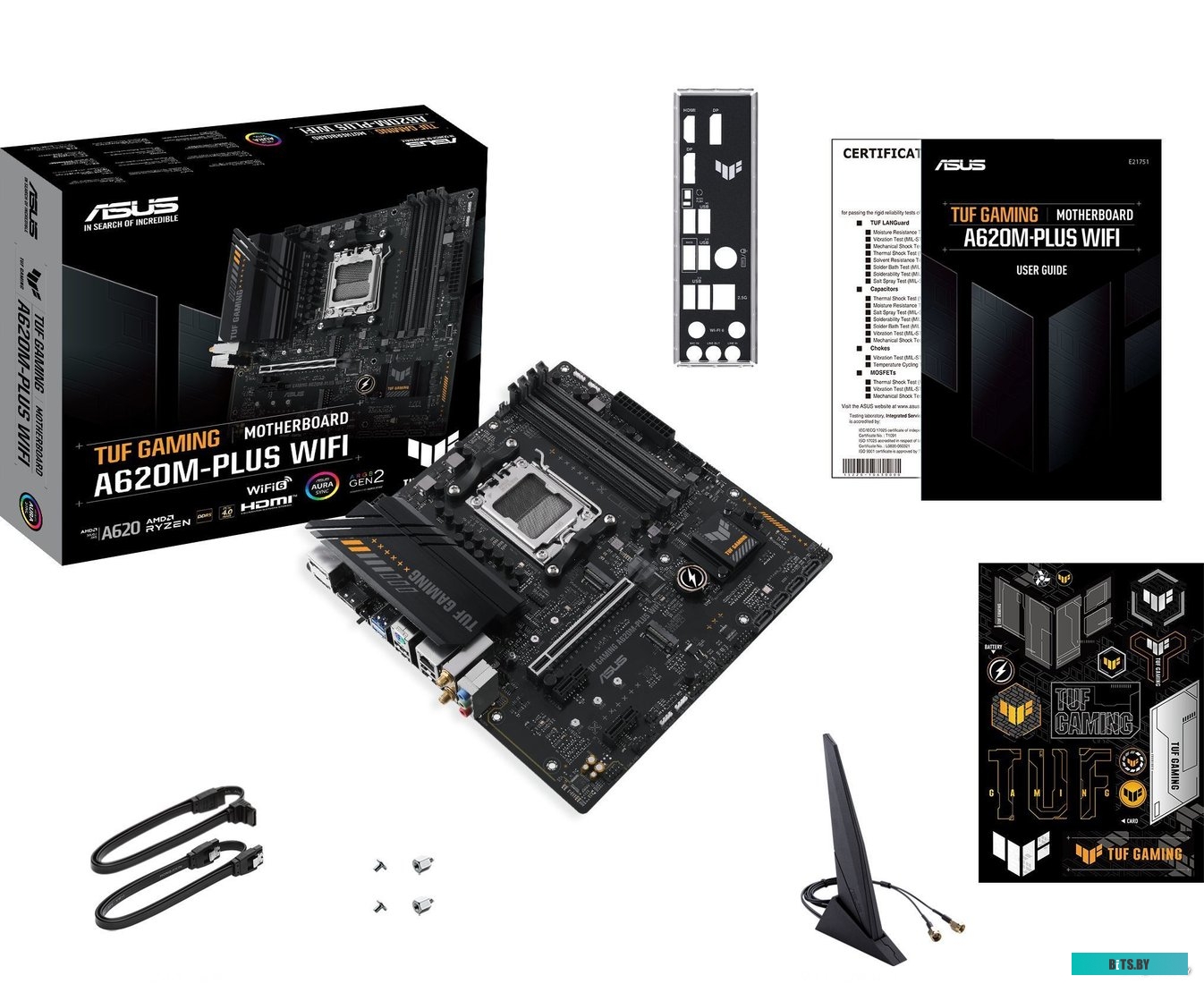 Материнская плата ASUS TUF Gaming A620M-Plus WiFi
