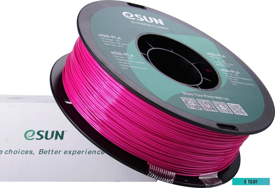 Т0030637 eSUN eSilk PLA 1.75 мм 1000 г (пурпурный)