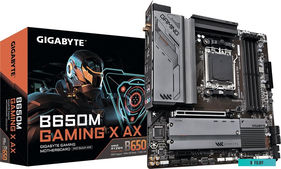 Материнская плата Gigabyte B650M Gaming X AX (rev. 1.x)
