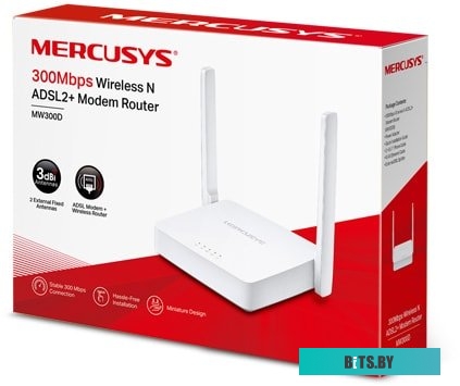 Беспроводной DSL-маршрутизатор Mercusys MW300D