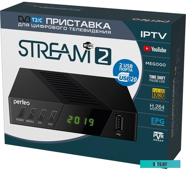Приемник цифрового ТВ Perfeo Stream 2 <PF-A4488>