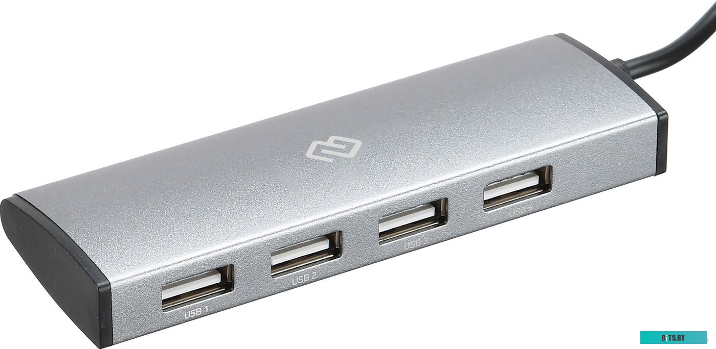 USB-хаб Digma HUB-4U2.0-UC-DS <1088657>