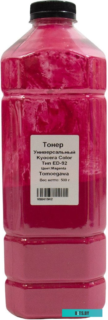 Тонер Tomoegawa Универсальный для Kyocera Color Тип ED-92 (маджента) 500 г <20111771>
