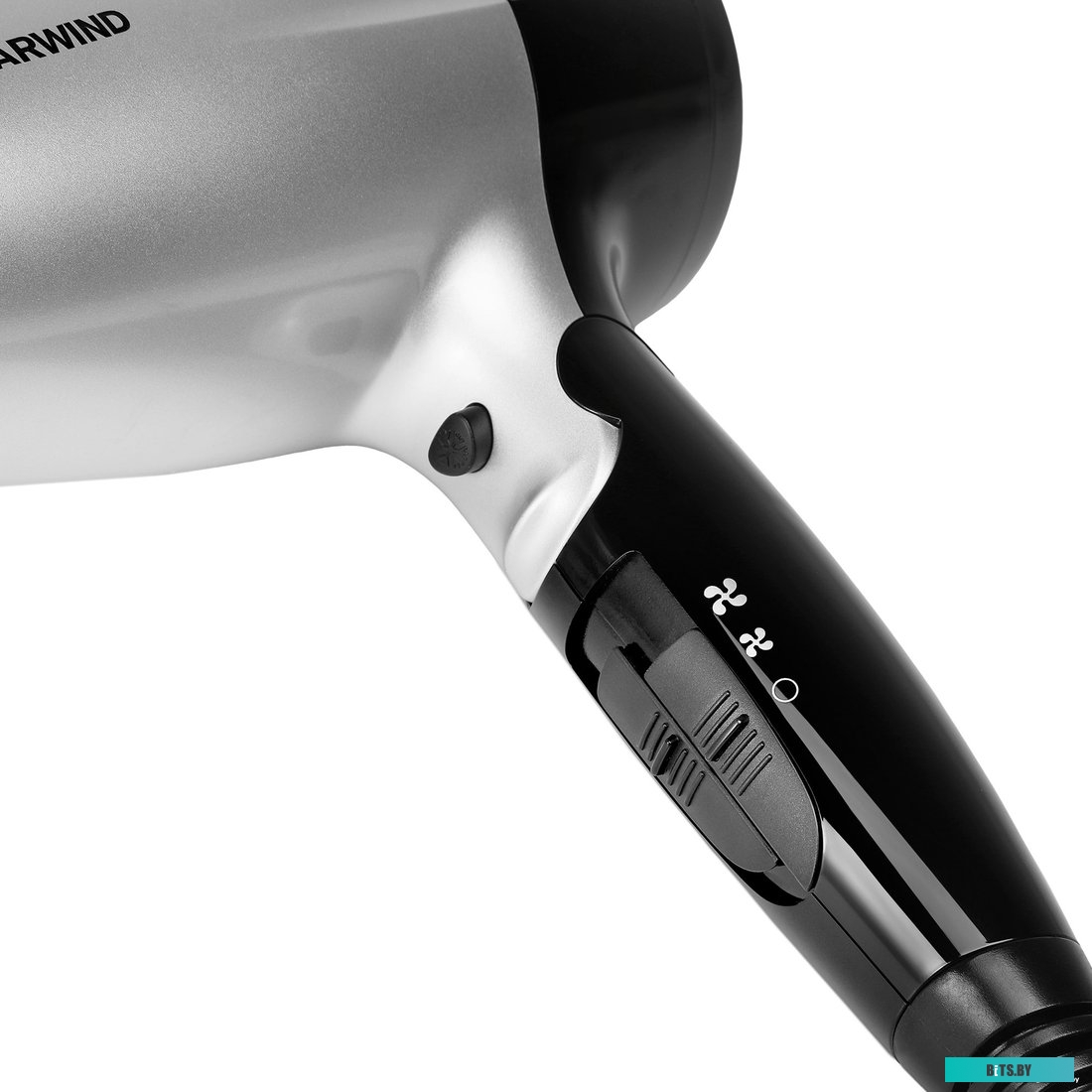 SHD 6110 Фен STARWIND SHD 6110, дорожный, 2000Вт, черный и серебристый