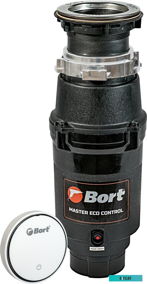93417999 Измельчитель пищевых отходов Bort Master Eco Control 390Вт черный [93417999]