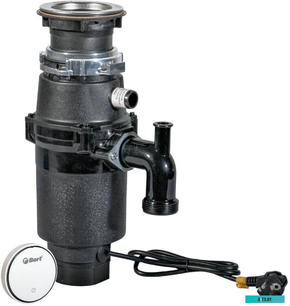 93417999 Измельчитель пищевых отходов Bort Master Eco Control 390Вт черный [93417999]